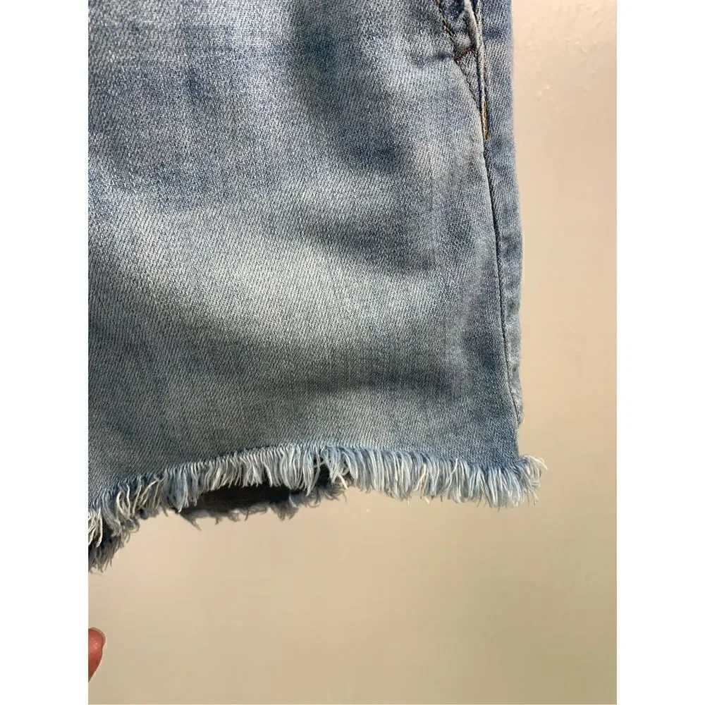 Aerie Denim Distressed Shorts Size XS